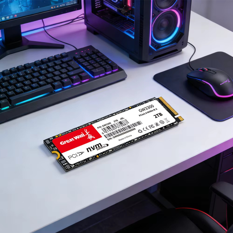 Great Wall M.2 NVMe PCIe 3.0 SSD Interne Festplatte in Schwarz - Bild 3