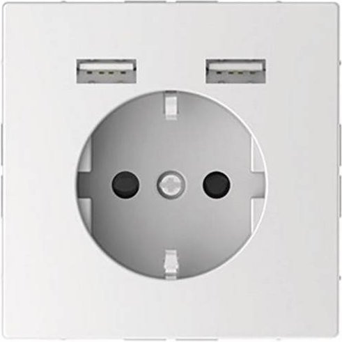 Merten Einsatz System Design in Lotosweiß - Bild 1