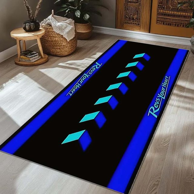 VIKAMA Racing Motorrad-Displaymatte, Mehrfarbig, Breite: 120 cm - Bild 1