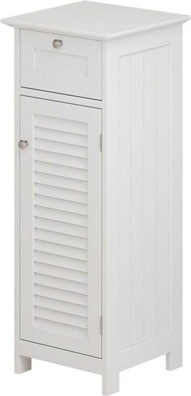 Vicco Midischrank Riad für das Badezimmer in Weiß mit Tür und Schubladen, Breite: 32 cm, Höhe: 87 cm - Bild 2