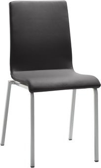 Mayer Sitzmöbel Stuhl 2120 aus Stahl und Stoff in Grau, Breite: 47 cm, Tiefe: 54 cm - Bild 1