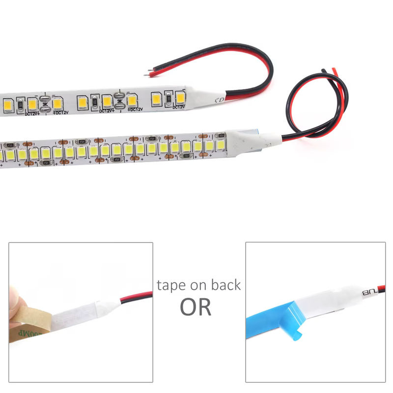 MJJC 12V LED-Streifen SMD 2835 Warmweiß Flexibles LED-Lichtband für Heimdekoration - Bild 2