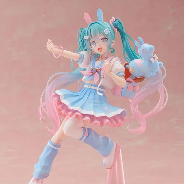 Bandai Hatsune Miku Hasenohren Matrosenuniform Figur, Einzelfigur, Kunststoff - Bild 1