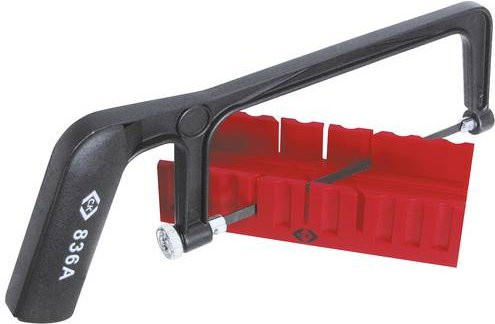 C.K Metallsägebogen T0837 aus Aluminium in Schwarz, Breite: 26,0 cm - Bild 1