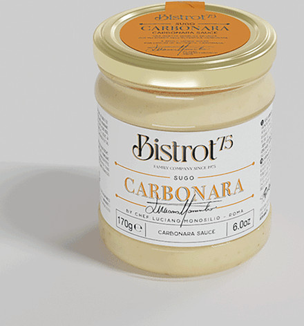 Luciano Monosilio Sugo Carbonara Pastasauce 170 g - Bild 1