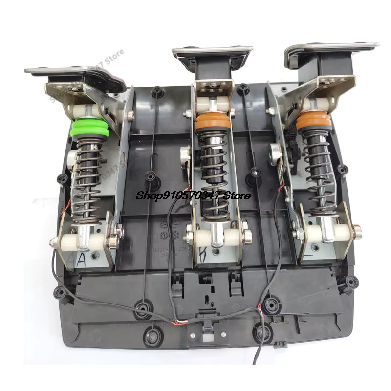 Logitech Racing Modifikation Pedal Kit für G25 G27 G29 G923 in Schwarz mit einstellbarer Dämpfung für Bremse und Gas - Bild 4