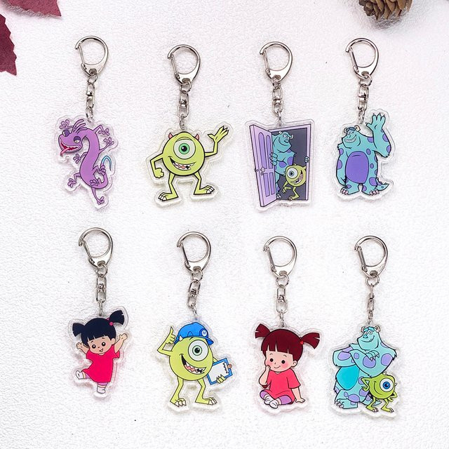 Potdemiel Schlüsselanhänger Disney Monsters, Inc., Acryl, Anhänger - Bild 1