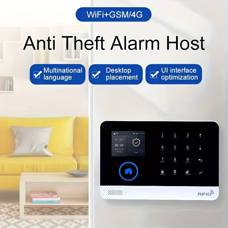 Tuya Smart Anti-Diebstahl-Alarm mit Infrarot-Körpererkennung und WLAN-Sicherheitssystem für dein Zuhause oder dein Geschäft - Bild 5