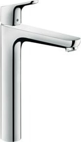 Hansgrohe Waschtisch-Einhebelmischer 230 Focus mit Zugstangen-Ablaufgarnitur in Chrom - Bild 1