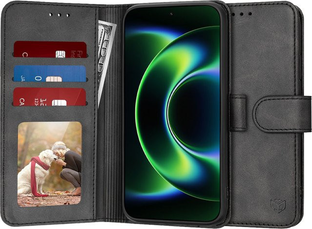 Techsuit Diary Book Hülle für Xiaomi 17 Ultra in Schwarz - Bild 1