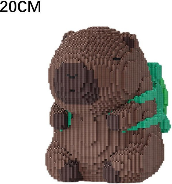 Binchi Keji Travel Capybara Bausteine, Micro Modell Block Puzzle Spielzeug - Bild 1