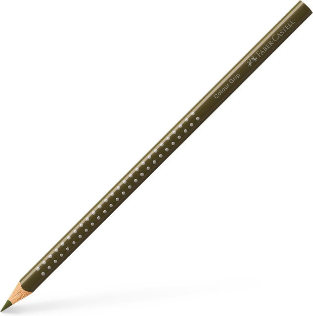 Faber Castell Colour Grip 2001 Buntstift in Olivgrün gelblich - Bild 1