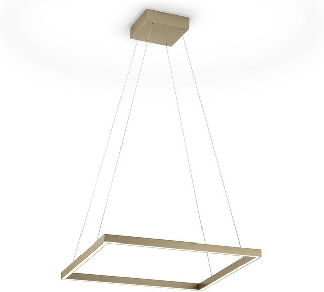 Knapstein Nika-60 LED-Pendelleuchte in Bronze, moderne Metall-Hängeleuchte für Wohn- und Esszimmer - Bild 1