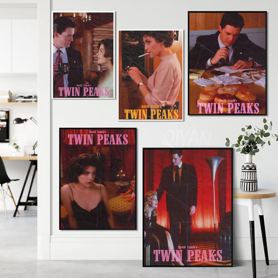 Wasserfester Twin Peaks Wandaufkleber als selbstklebendes Poster für deine Wanddekoration in Mehrfarbig - Bild 2