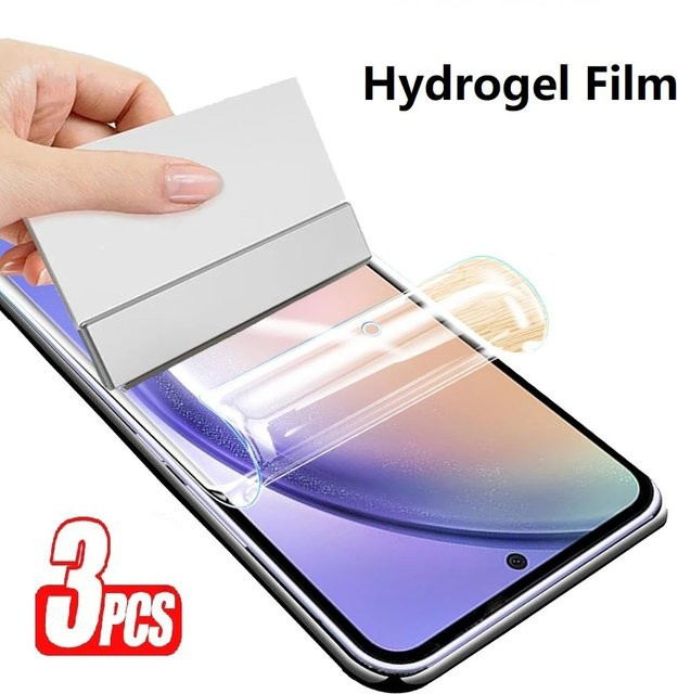 3er-Pack Hydrogel Displayfolie für Oppo Reno 8T, Reno8 T 5G, Reno10 Pro Plus und Reno11 Pro, transparent - Bild 1
