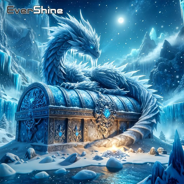 Evershine Diamantmalerei Dinosaurier Tier, Mosaikbox, Bunt / Mehrfarbig - Bild 1