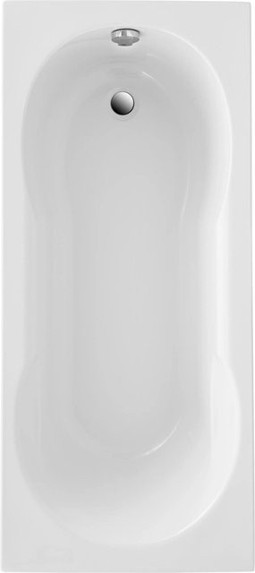 Körperformwanne Nixe in Weiß B: 170 cm, T: 75 cm - Bild 1