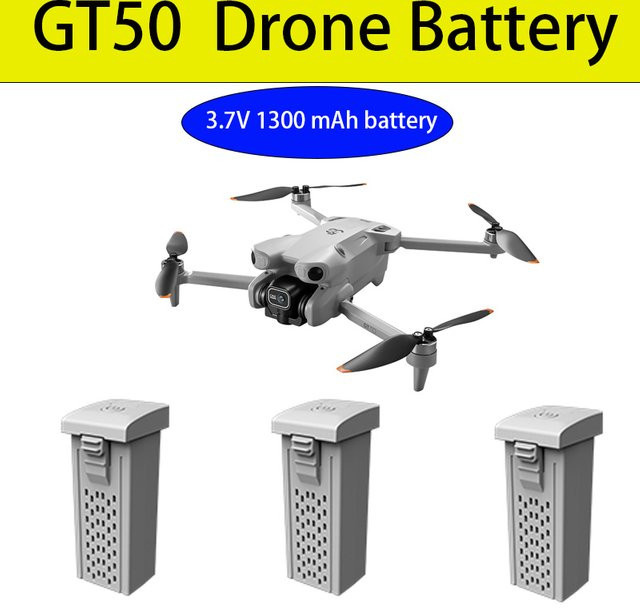 FANHANG Ersatzbatterie für GT50 PRO RC Quadcopter, 3,7 V, 1300 mAh - Bild 1