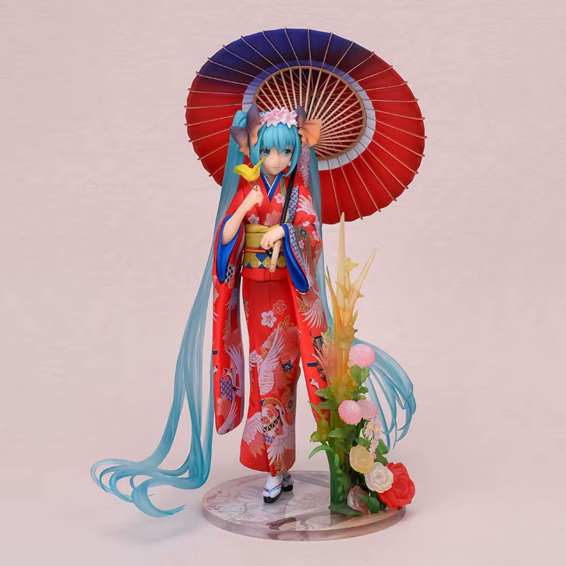 Bandai Hatsune Miku Kimono Hanairoi, Actionfigur, Kunststoff - Bild 2