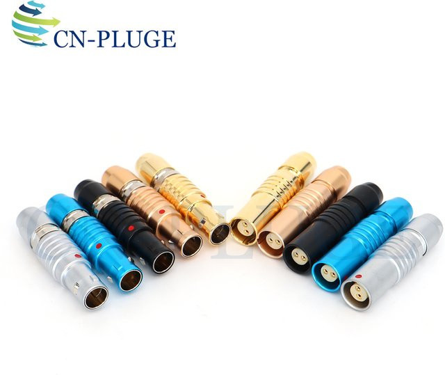 SZYingXian FGG PHG 0B 1B Docking-Luftfahrt-Stecker in den Farben Blau, Schwarz, Gold und Orange - Bild 1