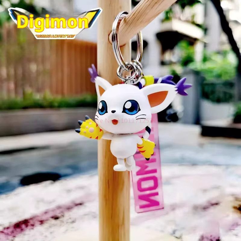 Bandai Digimon Adventure Agumon Gabumon, Stereo-Schlüsselanhänger, Bunt / Mehrfarbig - Bild 2