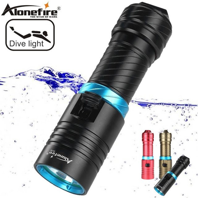 Alonefire Hochleistungs LED Unterwasser-Tauchlampe 12W, wasserdichte Outdoor-Lampe in Schwarz - Bild 1