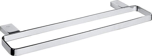 Brillantbad BIA Doppelhandtuchhalter aus Messing in Chrom, Breite: 50 cm, Tiefe: 2,2 cm, Höhe: 13,2 cm - Bild 1