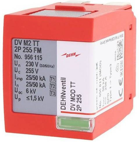 DEHN Schutzmodul Kombiableiter in Rot 956011 - Bild 1