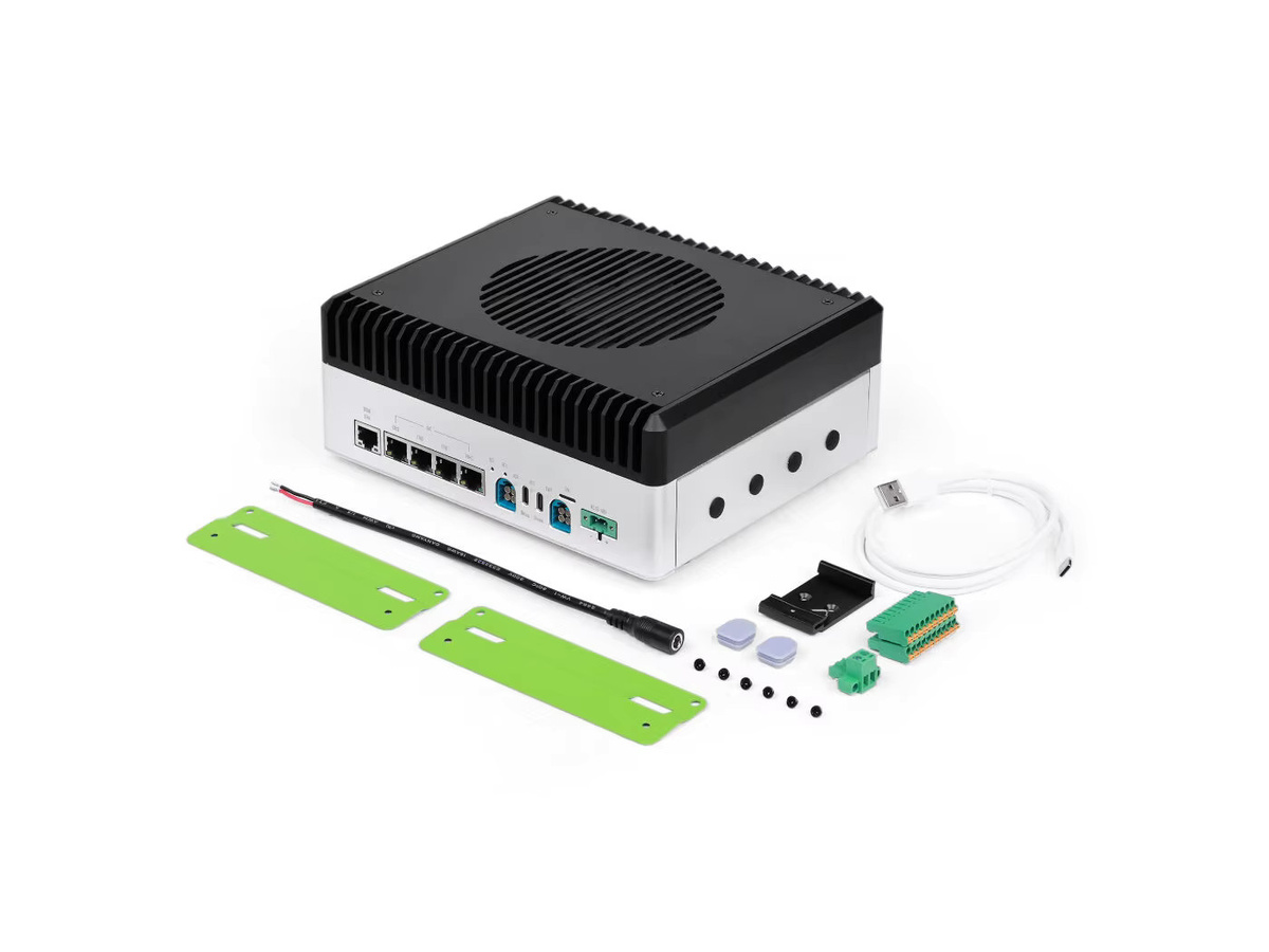 reComputer Robotics Edge AI Computer AI Box mit NVIDIA Jetson AGX Orin Modul, GMSL, 32GB/64GB, J5011 J5012 - Bild 2