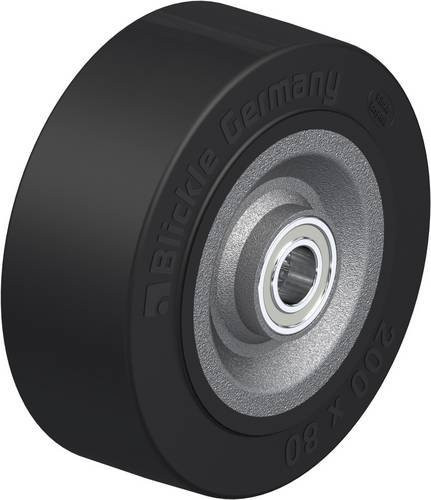 Blickle Schwerlast-Rad 31054 SE 202/25K in Anthrazit und Schwarz aus Stahl mit einem Durchmesser von 200 mm und einer Tragfähigkeit von max. 850 kg - Bild 1