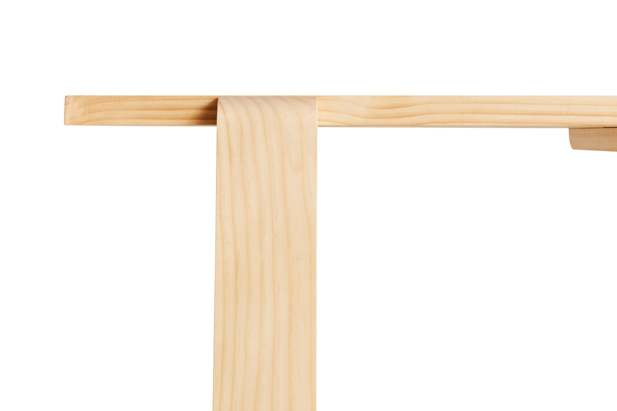 HAY Weekday Tisch aus Kiefernholz, braun, Länge: 180 cm - Bild 3