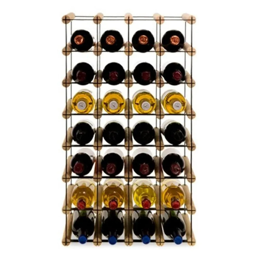 PROREGAL Modulares Weinregal Vinotega aus massivem Kiefernholz in Natur, H x B x T: 72,5 x 42,5 x 24,5 cm - Bild 2