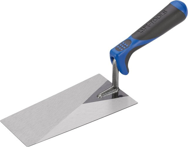 LUX-TOOLS Berner Putzkelle aus Edelstahl in Silber, Breite: 160 mm - Bild 1
