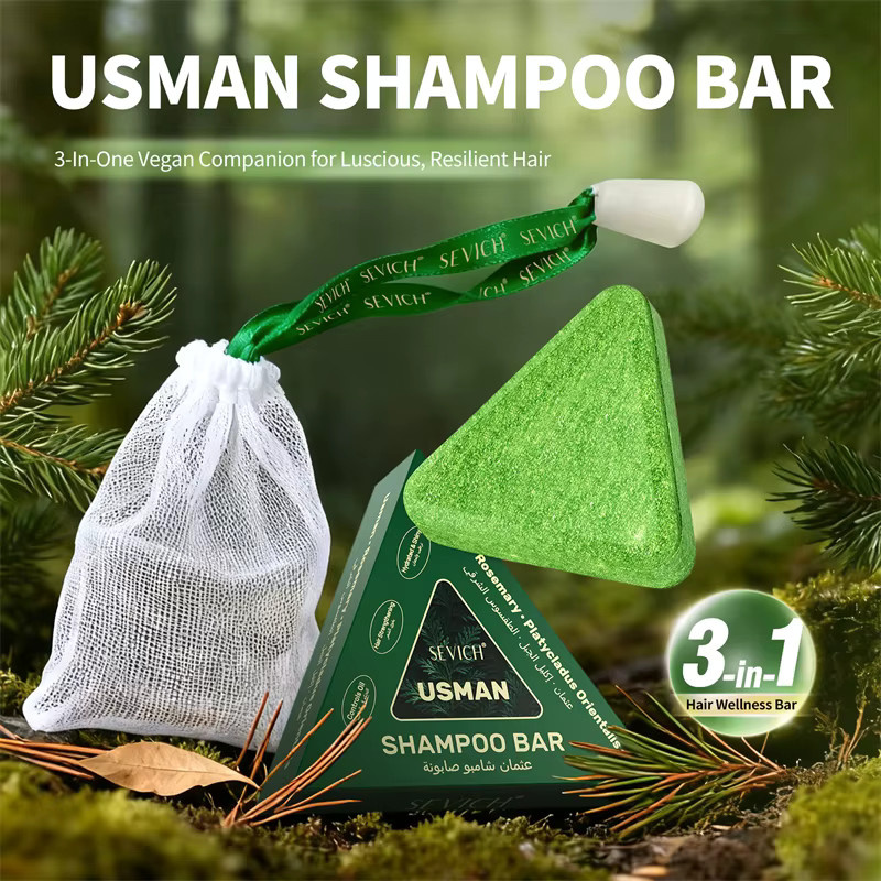 Sevich Shampoo-Seife mit Usman-Gras, Unisex, für fettiges Haar - Bild 2