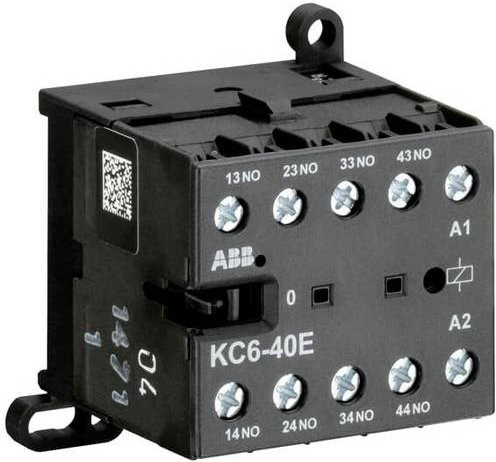 ABB KC6-40E-03 Schalter mit 4 Schließern, 3A, Schwarz - Bild 1