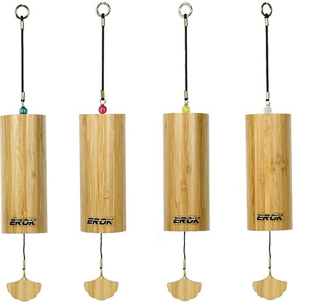 EROK Bambus-Windspiel in Mehrfarbig für Garten und Terrasse - Bild 1