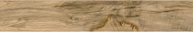 Bodenfliese Feinsteinzeug United Tile und Mosaic Savanna Walnut in Braun, Holzoptik, glasiert und poliert, B: 15 cm, L: 90 cm - Bild 1