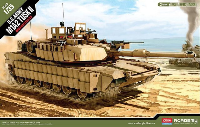 Academy U.S. Army M1A2 Tusk II, Fahrzeug - Bild 1