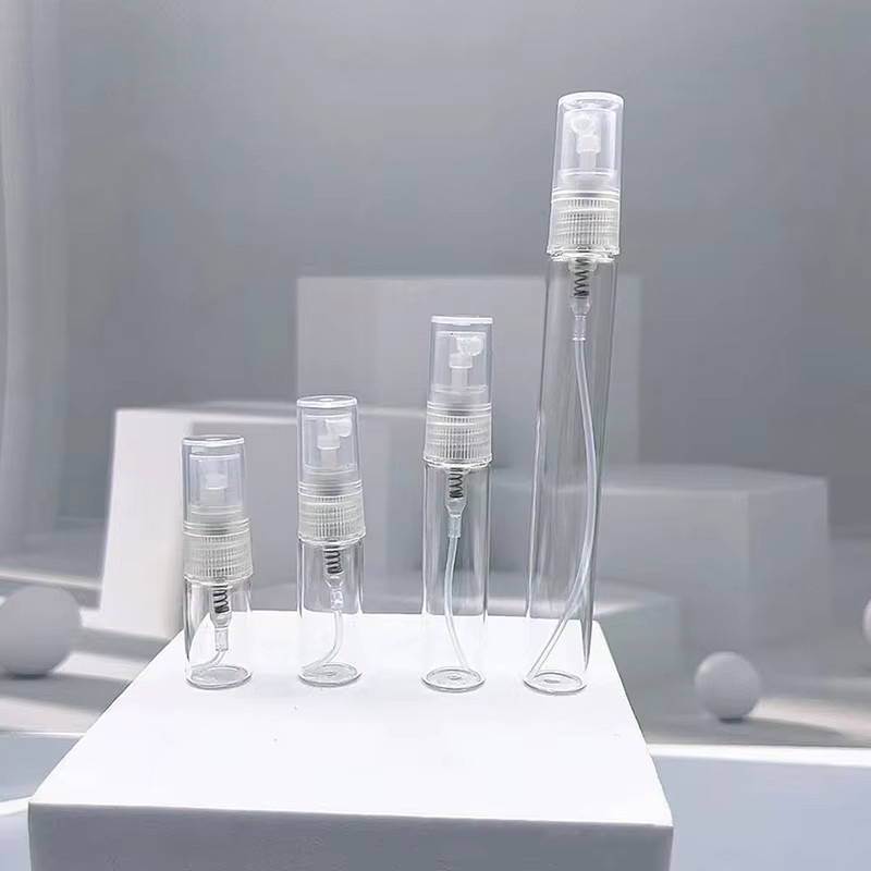 HNKMP Mini Parfüm Glasflasche, leere Kosmetikflasche, Probe Reagenzglas - Bild 3