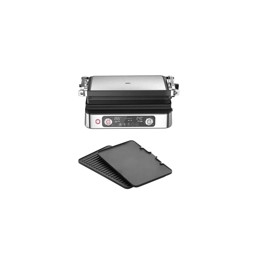 Braun Multigrill 9 Pro CG 9140 Kontaktgrill in Silber - Bild 2