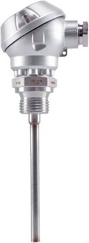 Jumo Widerstandsthermometer 00533454 aus Edelstahl in Silber - Bild 1