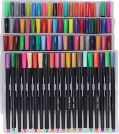 Wosawe Aquarellstifte Set mit 80 Farben und Aufbewahrungsbox für Profis und Anfänger in Multicolour