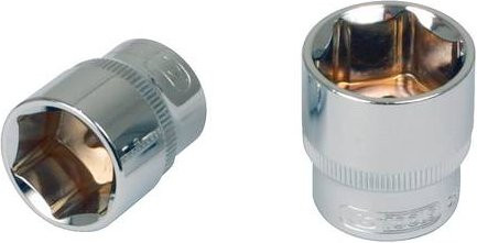 KS Tools CHROMEplus Sechskant-Stecknuss 1/4 Zoll 14mm Silber - Bild 1