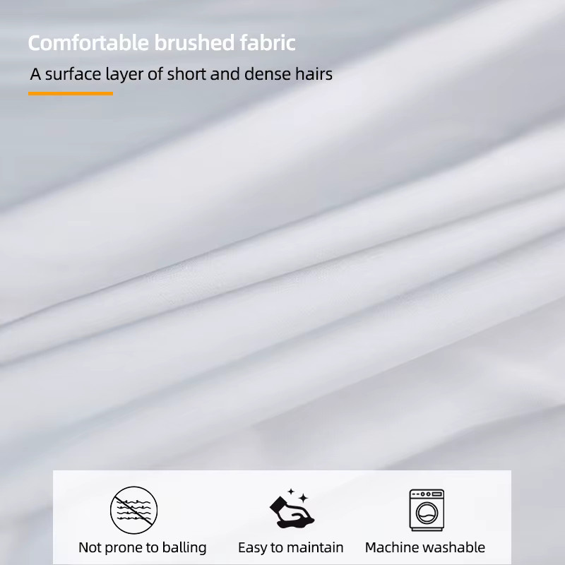 Amazon Basics Wasserdichter und atmungsaktiver Matratzenschoner, Weiß, B/T/H: 90 x 200 cm - Bild 2