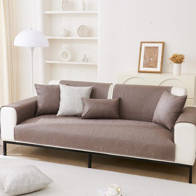Super Six Wasserdichter und rutschfester Sofakissenbezug aus Polyester, quadratisch, B/T/H: 70 x 70 x 70 cm - Bild 1