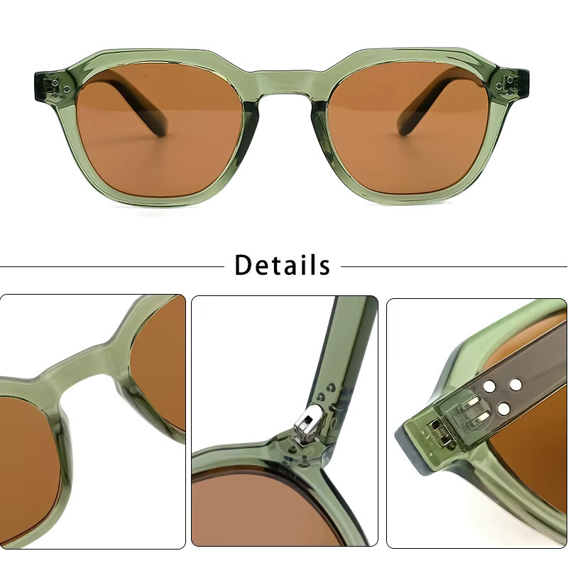 Caterside Sonnenbrille, polarisiert, TR90, Vollrand, Unisex - Bild 3
