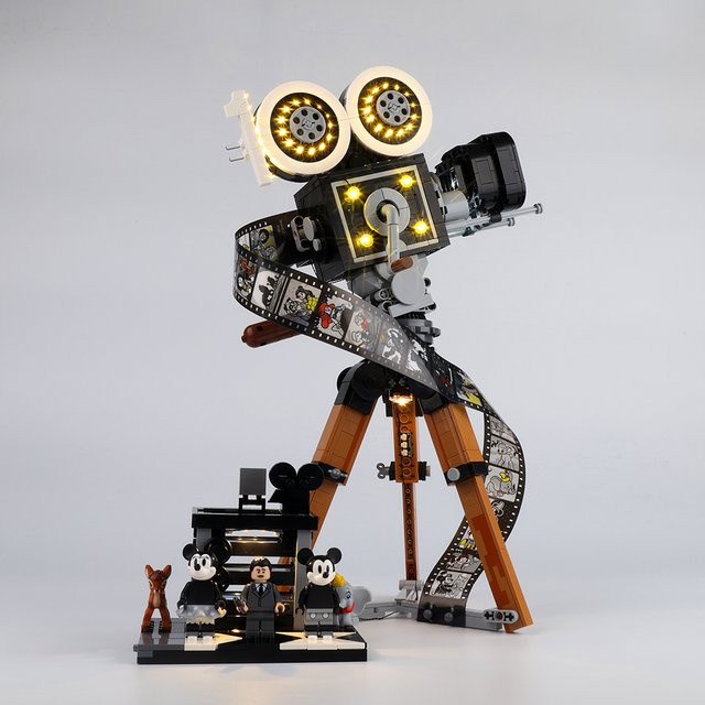 EASYLITE LED-Lichtset für 43230 Walt Disney Tribute Kamera Blöcke Ziegel - Bild 1