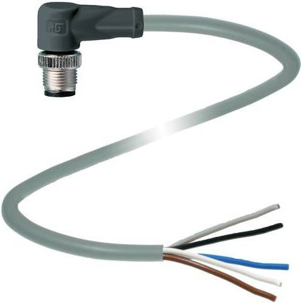 Pepperl+Fuchs 128839 Sensor-Aktor-Steckverbinder konfektioniert, 5-polig, grau, 20 m - Bild 1