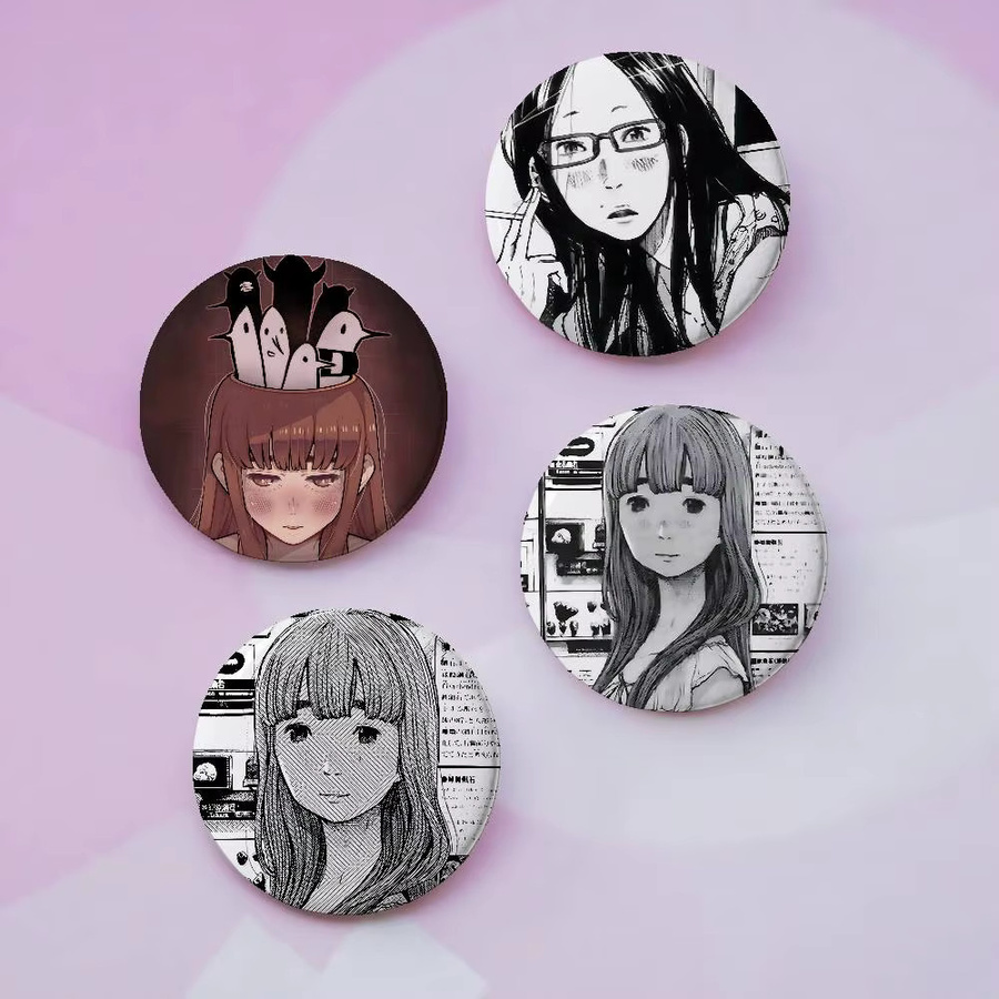 KAYOU Brosche, Runde Abzeichen, Comics Goodnight Punpun - Bild 2