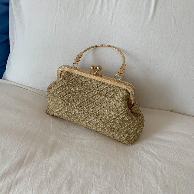 Weft Clutch Damen, Muschel Design, Umhängetasche - Bild 1
